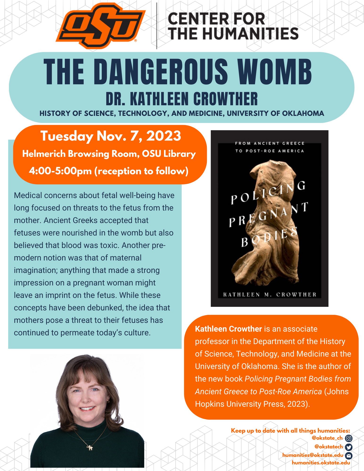 Author Talk: Dr. Crowther 