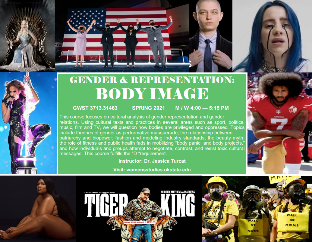 S21 Gender Rep Body Image Course Flyer