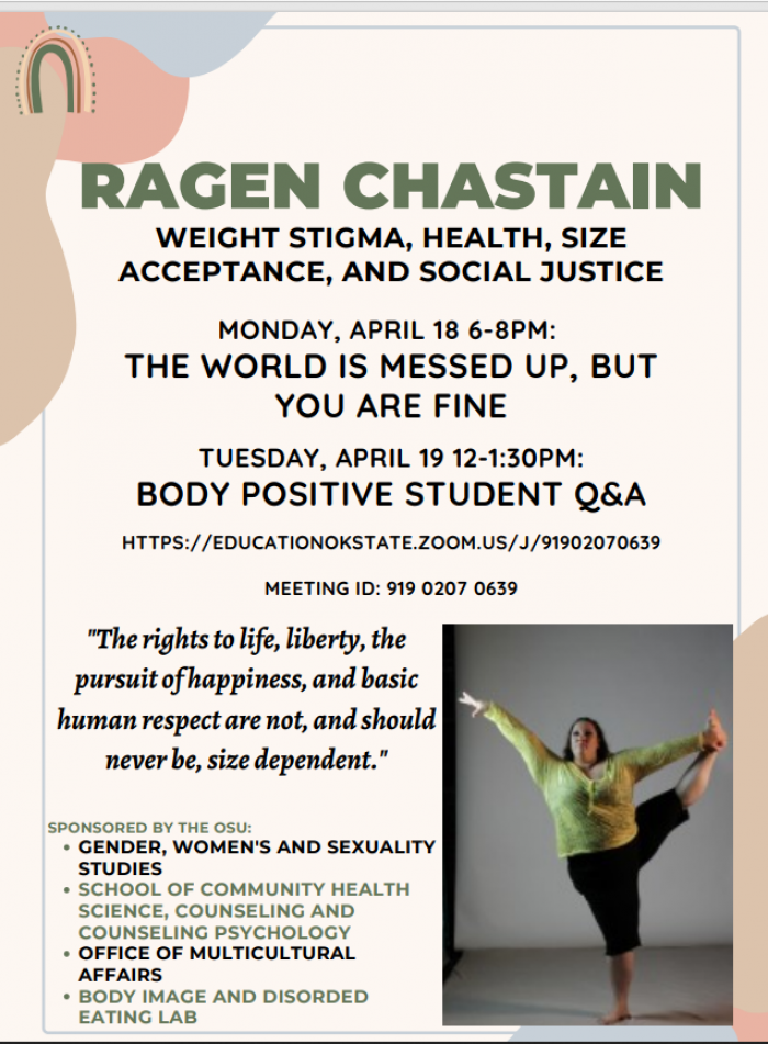 Ragan Chastain Body Positivity Events